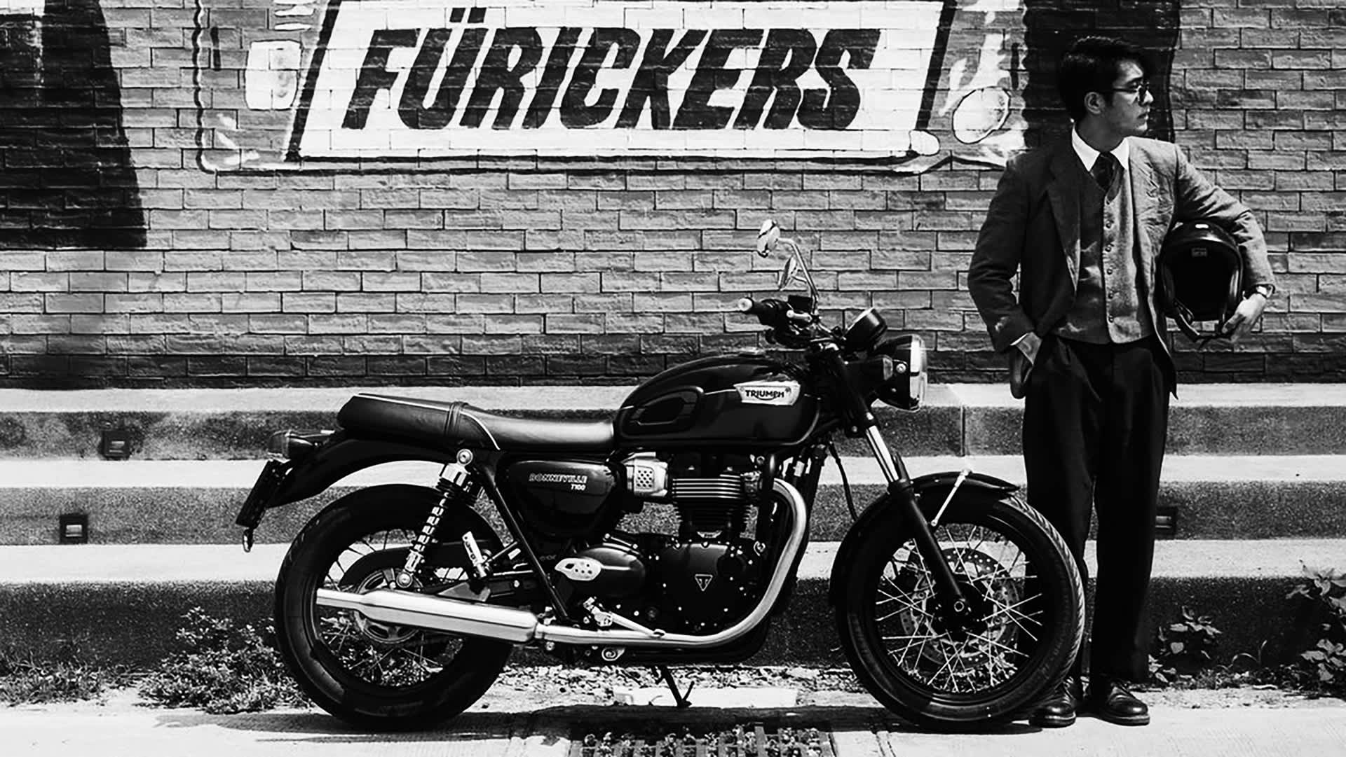 Triumph at DGr @witsarud Bonneville 